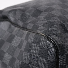 画像をギャラリービューアに読み込む, 極美品 ルイヴィトン LOUIS VUITTON キーポル バンドリエール 55 ボストンバッグ ダミエ グラフィット ブラック N41413 中古 4a003365