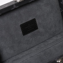 画像をギャラリービューアに読み込む, 極美品 LOUIS VUITTON ルイヴィトン バッグ モノグラムエクリプス AS2221 ミニトランクケース ブラック 中古 4a001266