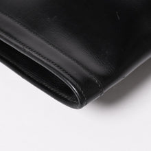 画像をギャラリービューアに読み込む, HERMES エルメス ジジェGM クラッチバック ハンドバッグ ボックスカーフ カーフレザー ブラック ホワイトステッチ V F310 美品 中古 4a003023