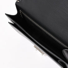 画像をギャラリービューアに読み込む, 極美品 LOUIS VUITTON ルイヴィトン エピバッグ ブラック エピレザー ポシェット セリエ セカンドバッグ シルバー金具 中古 4a003011