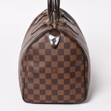 画像をギャラリービューアに読み込む, 極美品 LOUIS VUITTON ルイヴィトン スピーディ ダミエ・エベヌ ダミエキャンバス ピーディ 30 N41364 中古 4a003324