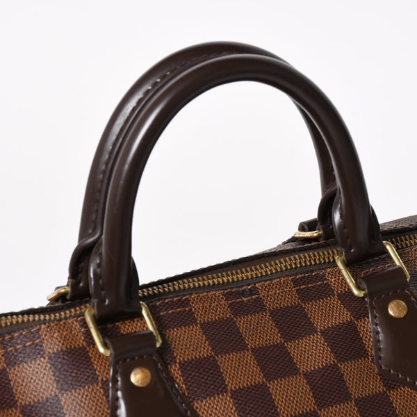 極美品 LOUIS VUITTON ルイヴィトン スピーディ ダミエ・エベヌ ダミエキャンバス ピーディ 30 N41364 中古 4a003324