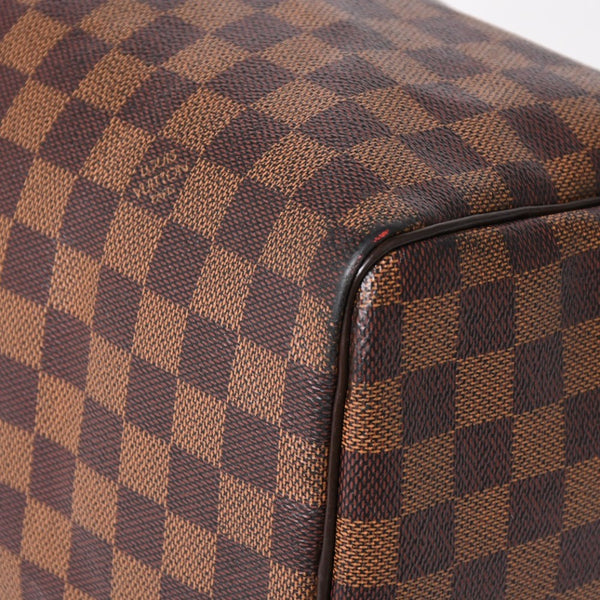 極美品 LOUIS VUITTON ルイヴィトン スピーディ ダミエ・エベヌ ダミエキャンバス ピーディ 30 N41364 中古 4a003324