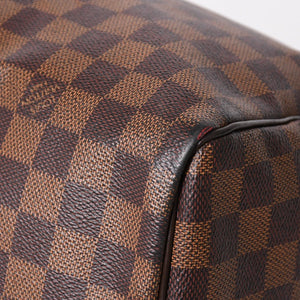 極美品 LOUIS VUITTON ルイヴィトン スピーディ ダミエ・エベヌ ダミエキャンバス ピーディ 30 N41364 中古 4a003324
