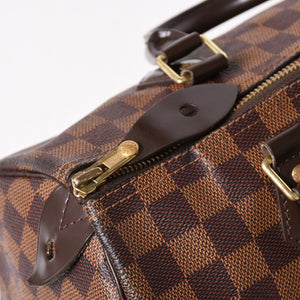極美品 LOUIS VUITTON ルイヴィトン スピーディ ダミエ・エベヌ ダミエキャンバス ピーディ 30 N41364 中古 4a003324
