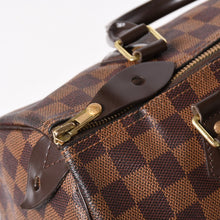 画像をギャラリービューアに読み込む, 極美品 LOUIS VUITTON ルイヴィトン スピーディ ダミエ・エベヌ ダミエキャンバス ピーディ 30 N41364 中古 4a003324