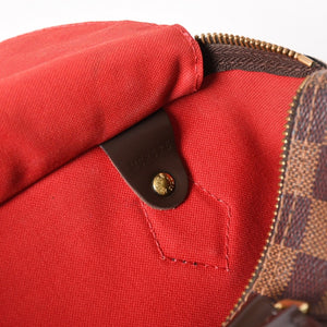 極美品 LOUIS VUITTON ルイヴィトン スピーディ ダミエ・エベヌ ダミエキャンバス ピーディ 30 N41364 中古 4a003324
