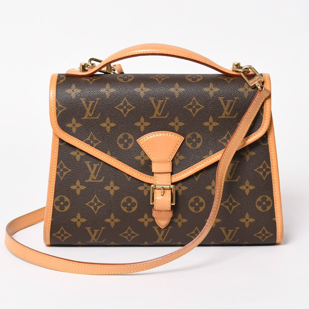 Very Good Condition LOUIS VUITTON MI0926 Bel Air Monogram Shoulder Bag Handbag 2WAY Used 4a003207