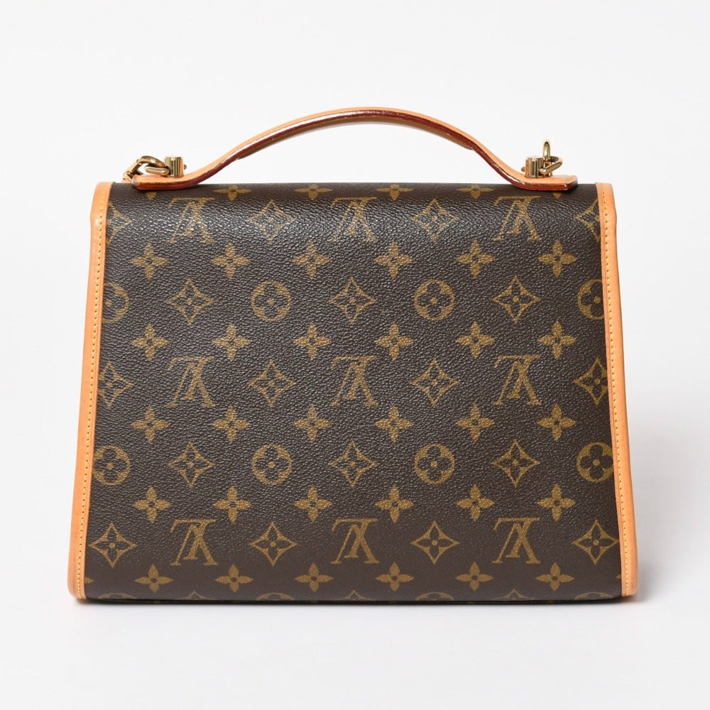 Very Good Condition LOUIS VUITTON MI0926 Bel Air Monogram Shoulder Bag Handbag 2WAY Used 4a003207