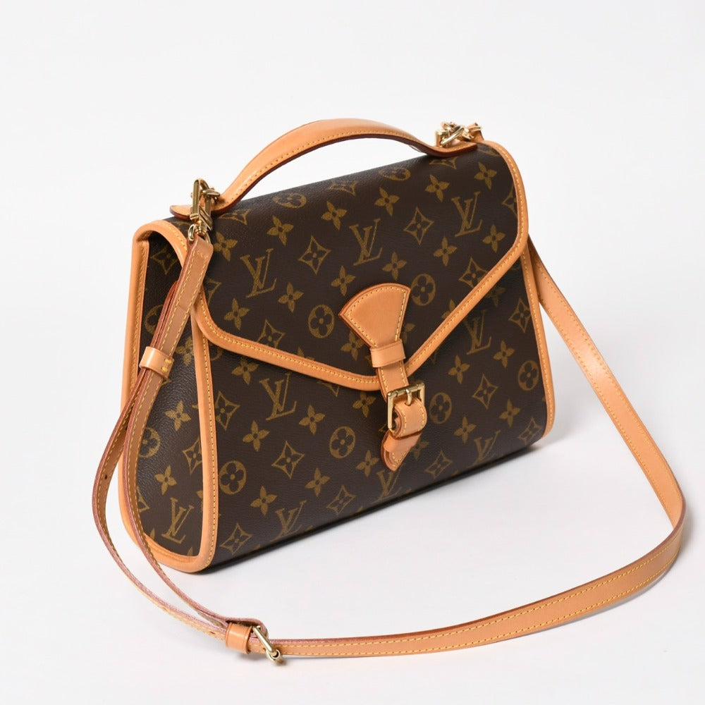 極美品 LOUIS VUITTON ルイヴィトン MI0926 ベルエア モノグラム ショルダーバッグ ハンドバッグ 2WAY 中古 4a003207