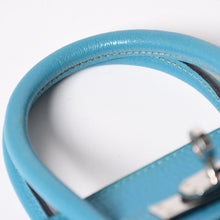 Load image into Gallery viewer, 極美品 HERMES エルメス ハンドバッグ □I刻印 バーキン25 シェーブル ターコイズ シルバー金具 中古 4a003290
