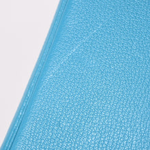 Load image into Gallery viewer, 極美品 HERMES エルメス ハンドバッグ □I刻印 バーキン25 シェーブル ターコイズ シルバー金具 中古 4a003290
