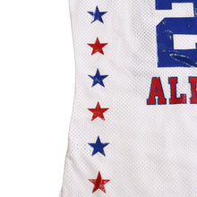画像をギャラリービューアに読み込む, 新品同様 Mitchell&amp;Ness ミッチェルアンドネス 1988 NBAオールスターゲーム マイケルジョーダン オーセンティックジャージ サイズL ホワイト ブルー レッド 中古 4a002216