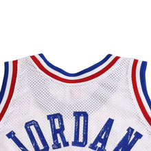 画像をギャラリービューアに読み込む, 新品同様 Mitchell&amp;Ness ミッチェルアンドネス 1988 NBAオールスターゲーム マイケルジョーダン オーセンティックジャージ サイズL ホワイト ブルー レッド 中古 4a002216