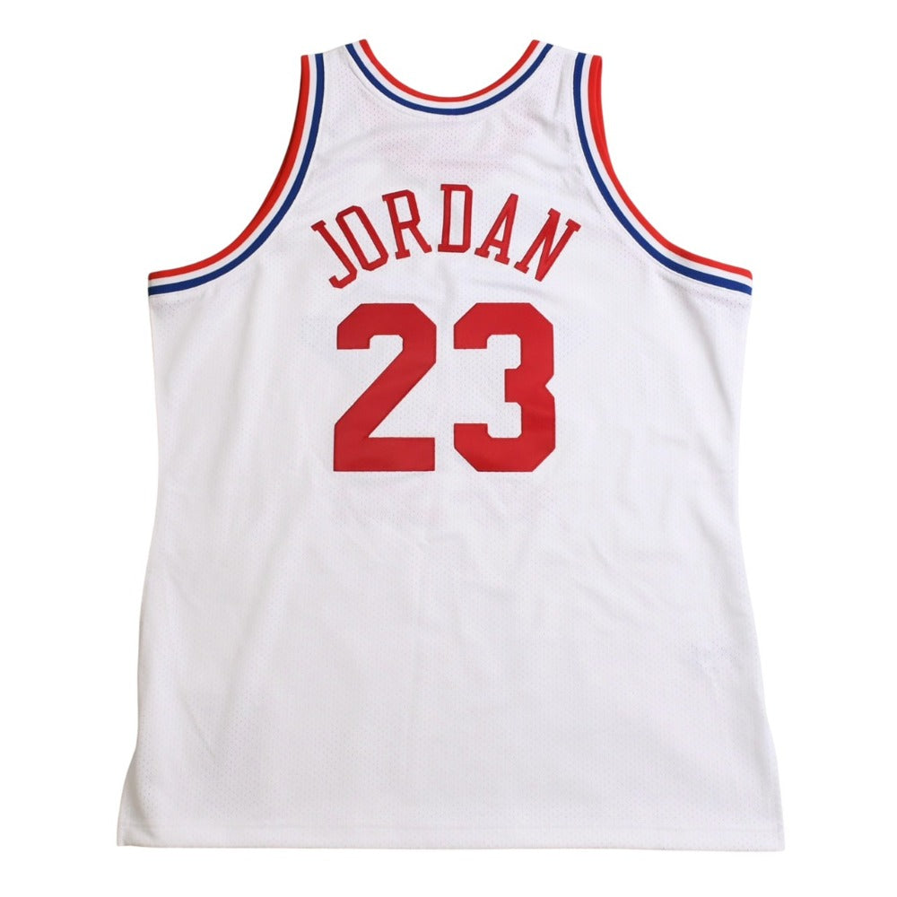 Like new Mitchell&Ness Mitchell &amp; Ness Authentic Swingman Jersey 1991 0210 All-Star Game Michael Jordan #23 Eastern Conference Replica Jersey XL Size Used 4a002234