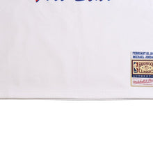 Load image into Gallery viewer, 新品同様 Mitchell&amp;Ness ミッチェルアンドネス オーセンティックスウィングマンジャージ 1991 0210 オールスターゲーム マイケルジョーダン 23番 イースタンカンファレンス復刻モデルジャージ XLサイズ 中古 4a002234
