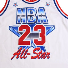 Load image into Gallery viewer, 新品同様 Mitchell&amp;Ness ミッチェルアンドネス オーセンティックスウィングマンジャージ 1991 0210 オールスターゲーム マイケルジョーダン 23番 イースタンカンファレンス復刻モデルジャージ XLサイズ 中古 4a002234