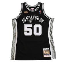 画像をギャラリービューアに読み込む, 新品同様品 Mitchell&amp;Ness ミッチェルアンドネス サンアントニオスパーズ デビッドロビンソン 1998-99 ハードウッドクラシックス オーセンティックジャージ サイズL グレー ブラック 中古 4a002299