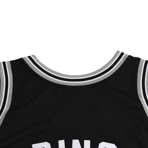 新品同様品 Mitchell&Ness ミッチェルアンドネス サンアントニオスパーズ デビッドロビンソン 1998-99 ハードウッドクラシックス オーセンティックジャージ サイズL グレー ブラック 中古 4a002299