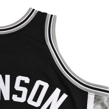 画像をギャラリービューアに読み込む, 新品同様品 Mitchell&amp;Ness ミッチェルアンドネス サンアントニオスパーズ デビッドロビンソン 1998-99 ハードウッドクラシックス オーセンティックジャージ サイズL グレー ブラック 中古 4a002299