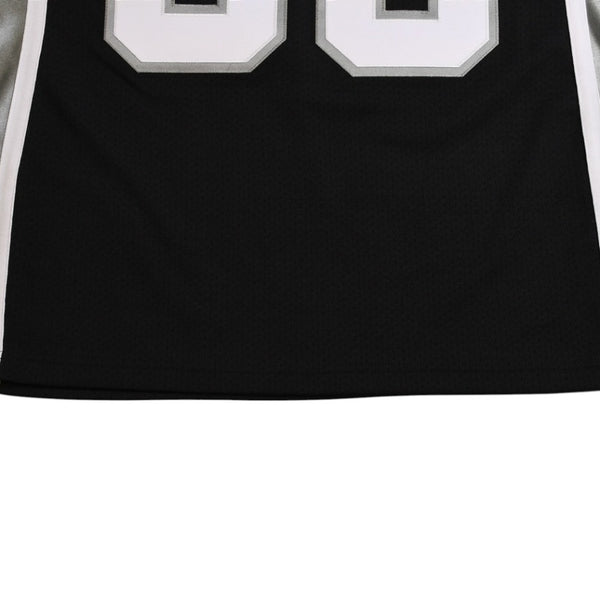 新品同様品 Mitchell&Ness ミッチェルアンドネス サンアントニオスパーズ デビッドロビンソン 1998-99 ハードウッドクラシックス オーセンティックジャージ サイズL グレー ブラック 中古 4a002299