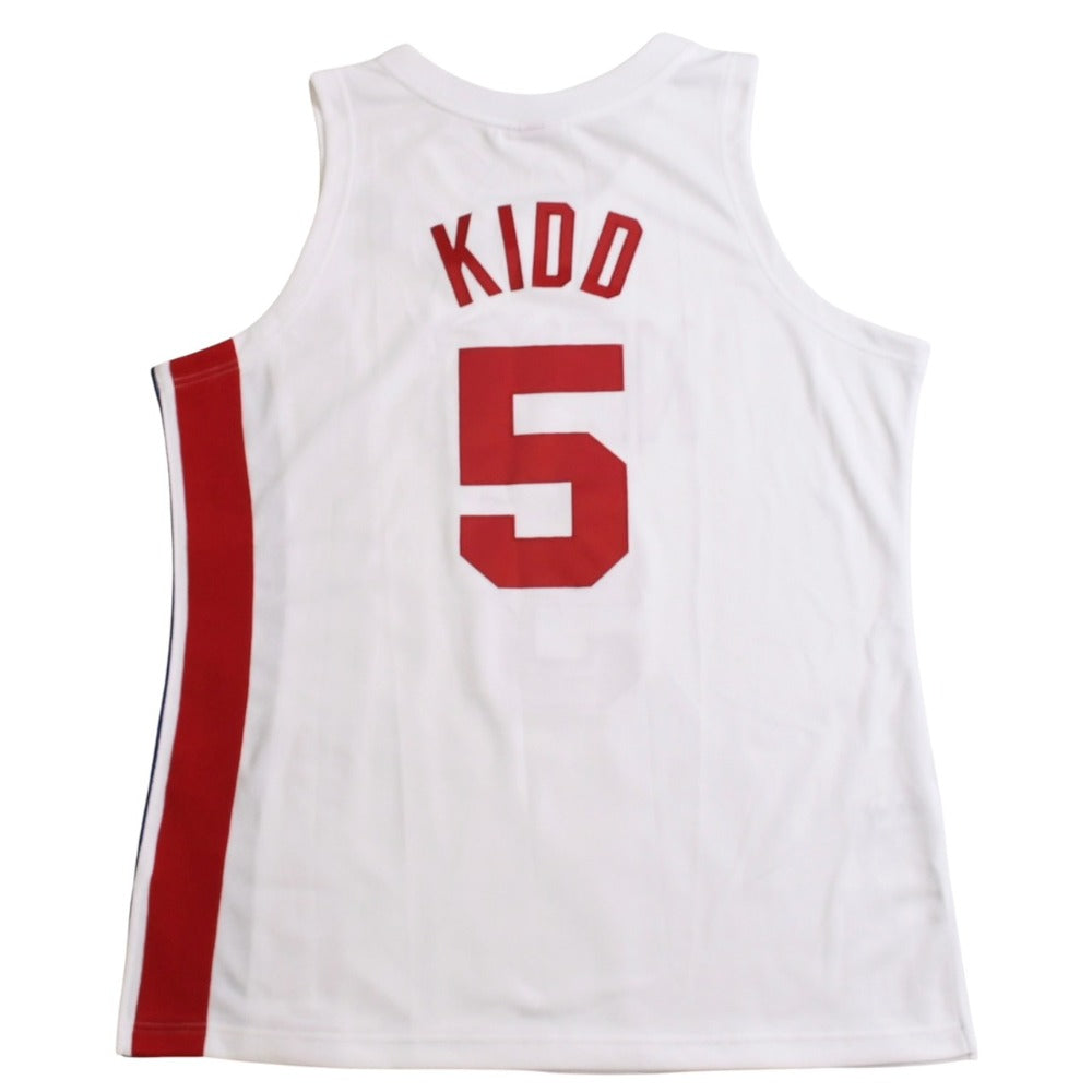 Like new Mitchell&Ness Mitchell &amp; Ness Hardwood Classic Authentic Uniform, New Jersey Nets 2005-06, Jason Kidd #5, Alternate Jersey, Size XL, Used, 4a002224