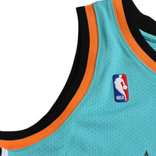 Load image into Gallery viewer, 新品同様 Mitchell&amp;Ness ミッチェルアンドネス 1996オールスターゲーム マイケルジョーダン イースタンカンファレンスオーセンティックユニフォーム サイズL アクアブルー オレンジ ホワイト 中古 4a002298