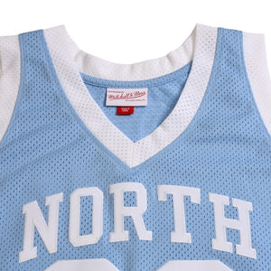 新品同様 Mitchell&Ness ミッチェルアンドネス オーセンティックユニフォーム ノースカロライナ大 マイケルジョーダン 23番 1983-84 復刻版バスケットボールジャージ XLサイズ 中古 4a002219