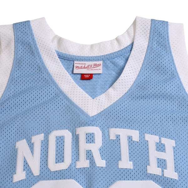 新品同様 Mitchell&Ness ミッチェルアンドネス オーセンティックユニフォーム ノースカロライナ大 マイケルジョーダン 23番 1983-84 復刻版バスケットボールジャージ XLサイズ 中古 4a002219