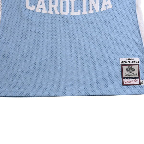 新品同様 Mitchell&Ness ミッチェルアンドネス オーセンティックユニフォーム ノースカロライナ大 マイケルジョーダン 23番 1983-84 復刻版バスケットボールジャージ XLサイズ 中古 4a002219