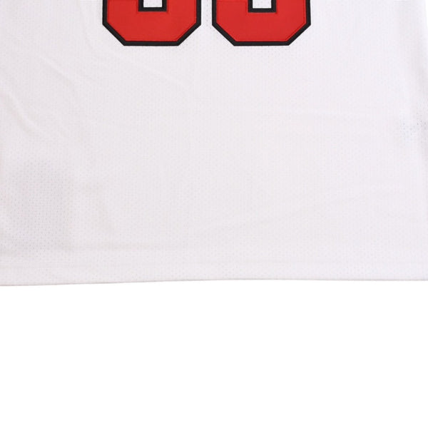 新品同様 Mitchell&Ness ミッチェルアンドネス シカゴブルズ スコッティピッペン 1997-98 オーセンティックジャージ サイズL ホワイト レッド 中古 4a002223