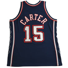 画像をギャラリービューアに読み込む, 新品同様 Mitchell&amp;Ness ミッチェルアンドネス スウィングマンジャージ ニュージャージーネッツ ヴィンスカーター 15番 2006-07 レプリカユニフォーム XLサイズ 中古 4a002273