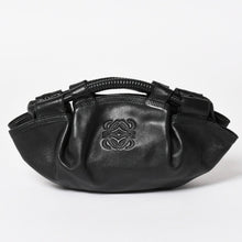 画像をギャラリービューアに読み込む, 極美品 LOEWE ロエベ バッグ ナッパアイレハンドバッグ 060806 レザー ハンドバッグ ブラック 中古 4a002827