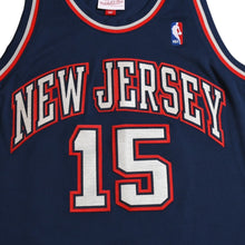 画像をギャラリービューアに読み込む, 新品同様 Mitchell&amp;Ness ミッチェルアンドネス スウィングマンジャージ ニュージャージーネッツ ヴィンスカーター 15番 2006-07 レプリカユニフォーム XLサイズ 中古 4a002273