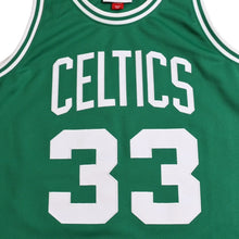 Load image into Gallery viewer, 新品同様品 Mitchell&amp;Ness ミッチェルアンドネス ボストンセルティックス ラリーバード 1985-86 復刻版ユニフォーム サイズL グリーン ホワイト 中古 4a002274