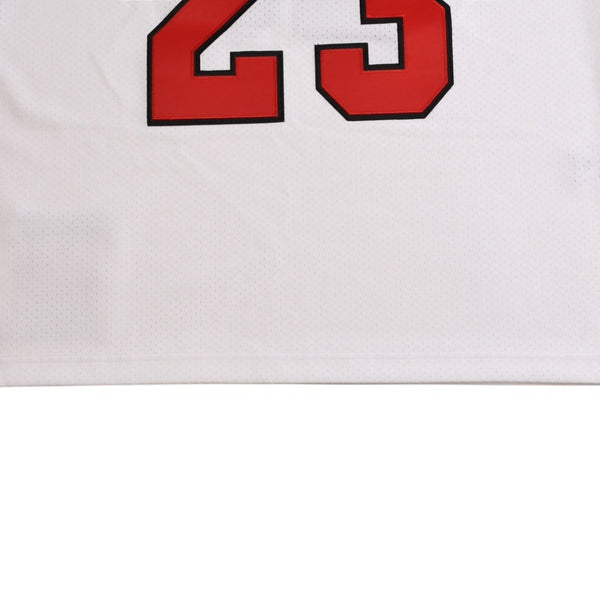 Like new Mitchell&Ness Mitchell &amp; Ness Chicago Bulls Michael Jordan 1997-98 Authentic Jersey White Red Size L Used 4a002303