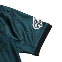 画像をギャラリービューアに読み込む, 新品同様品 Mitchell&amp;Ness ミッチェルアンドネス フィラデルフィアイーグルス ドノバンマクナブ レプリカユニフォーム ミッドナイトグリーン Lサイズ 中古 4a002297