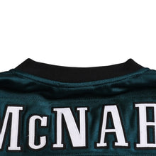 画像をギャラリービューアに読み込む, 新品同様品 Mitchell&amp;Ness ミッチェルアンドネス フィラデルフィアイーグルス ドノバンマクナブ レプリカユニフォーム ミッドナイトグリーン Lサイズ 中古 4a002297