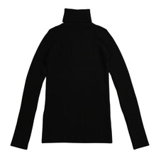 画像をギャラリービューアに読み込む, 極美品 Yves Saint-Laurent イヴサンローラン ブラックニット タートルネック サイズXS 中古 4a002634