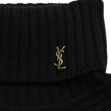 画像をギャラリービューアに読み込む, 極美品 Yves Saint-Laurent イヴサンローラン ブラックニット タートルネック サイズXS 中古 4a002634