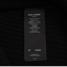 画像をギャラリービューアに読み込む, 極美品 Yves Saint-Laurent イヴサンローラン ブラックニット タートルネック サイズXS 中古 4a002634