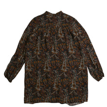 画像をギャラリービューアに読み込む, 極美品 SAINT LAURENT PARIS サンローラン パリ ワンピース ボタニカル柄 373936 サイズ 34 レーヨン レディース 中古 4a002619