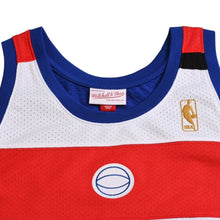 画像をギャラリービューアに読み込む, 新品同様 Mitchell&amp;Ness ミッチェルアンドネス ワシントンブレッツ ベンウォーレス 1996-97 ウィザーズ レッド ホワイト ブルー サイズL 中古 4a002259
