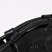 画像をギャラリービューアに読み込む, 極美品 LOEWE ロエベ バッグ ナッパアイレハンドバッグ 060806 レザー ハンドバッグ ブラック 中古 4a002827