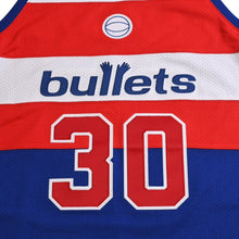 画像をギャラリービューアに読み込む, 新品同様 Mitchell&amp;Ness ミッチェルアンドネス ワシントンブレッツ ベンウォーレス 1996-97 ウィザーズ レッド ホワイト ブルー サイズL 中古 4a002259