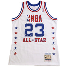 画像をギャラリービューアに読み込む, 新品同様 Mitchell&amp;Ness ミッチェルアンドネス 1988 NBAオールスターゲーム マイケルジョーダン オーセンティックジャージ サイズL ホワイト ブルー レッド 中古 4a002216