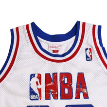 画像をギャラリービューアに読み込む, 新品同様 Mitchell&amp;Ness ミッチェルアンドネス 1988 NBAオールスターゲーム マイケルジョーダン オーセンティックジャージ サイズL ホワイト ブルー レッド 中古 4a002216