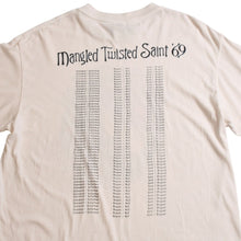 Load image into Gallery viewer, 新品未使用 SAINT MICHAEL セントマイケル TWISTED SAINT 半袖Tシャツ SM-MK8-0000-C09 サイズL ショーン ウェザースプーン 中古 4a003415