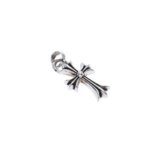 画像をギャラリービューアに読み込む, 極美品 CHROME HEARTS クロムハーツ CH CRS SML W/BALE スモールCHクロス Wベイルペンダントトップ チャーム 重量約23.73g 中古 4a003438