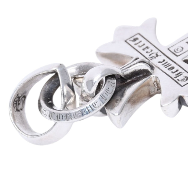 Very good condition CHROME HEARTS CH CRS SML W/BALE Small CH cross W bail pendant top charm Weight approx. 23.73g Used 4a003438